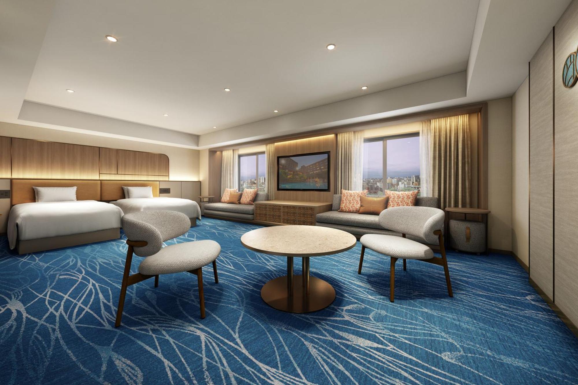Okinawa Harborview Hotel Наха Номер фото